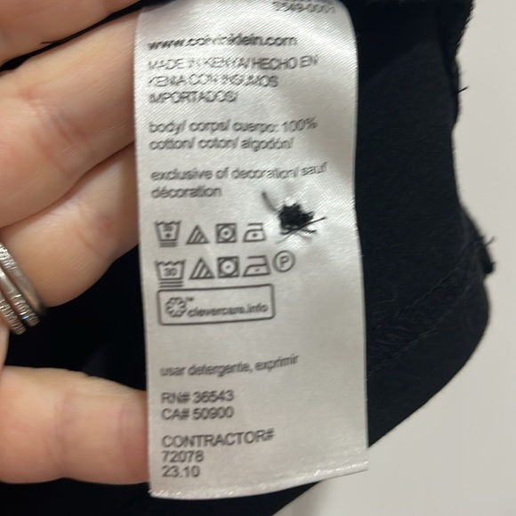 Calvin Klein liquid touch Black Polo Shirt Classic Design - Picture 4 of 6